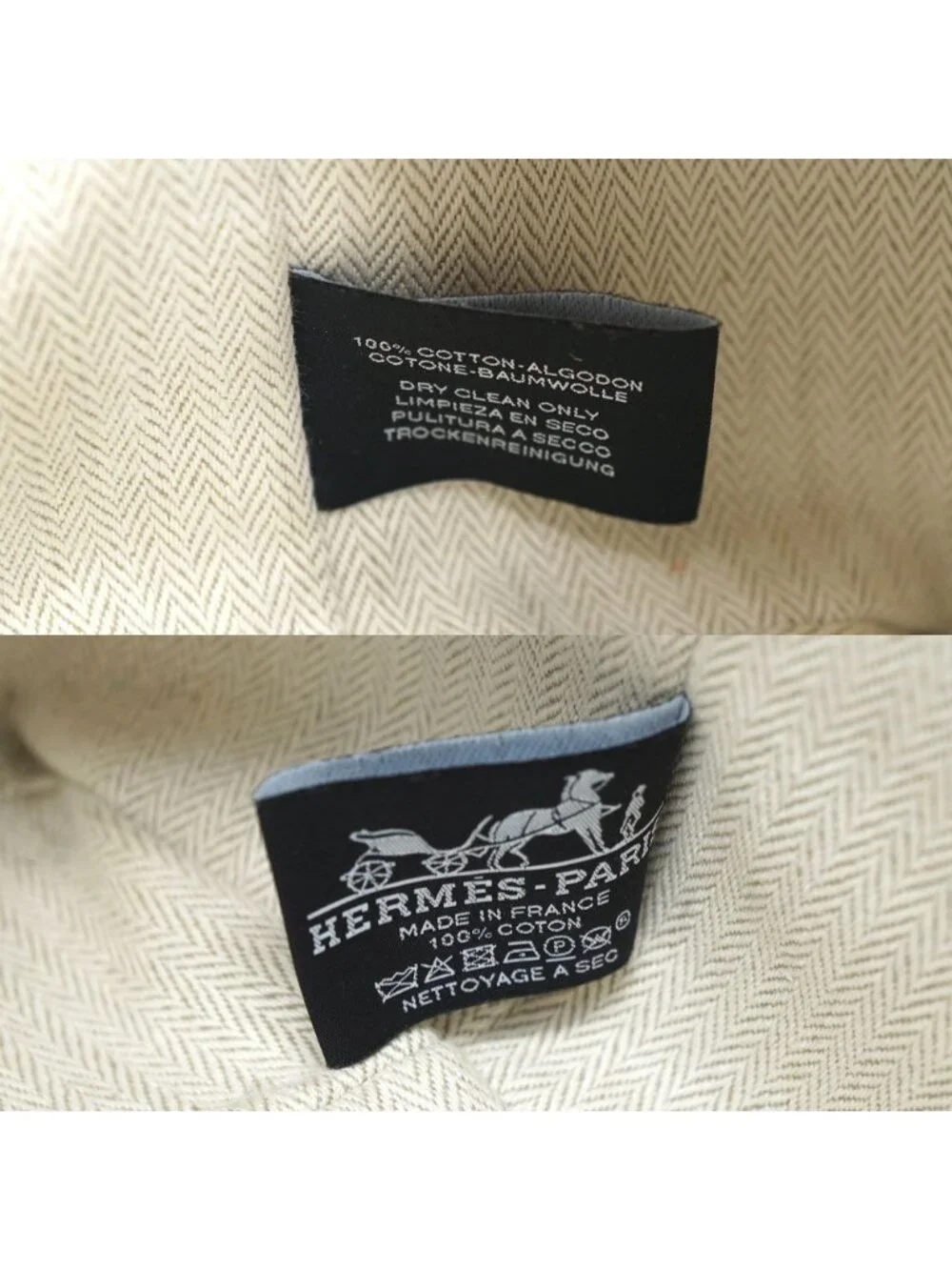 Hermes Brid-a-brac GM Navy Green Silver Bag